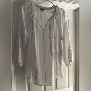 Counterparts White Blouse